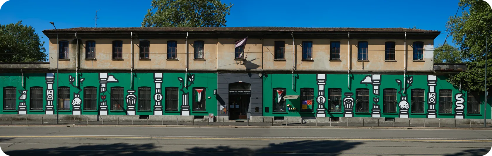 Facade of Tempio del Futuro Perduto in 2026