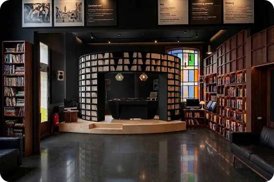 Library, 2050