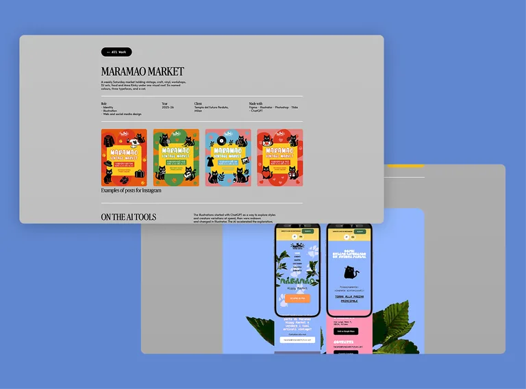 Maramao Vintage Market — project preview