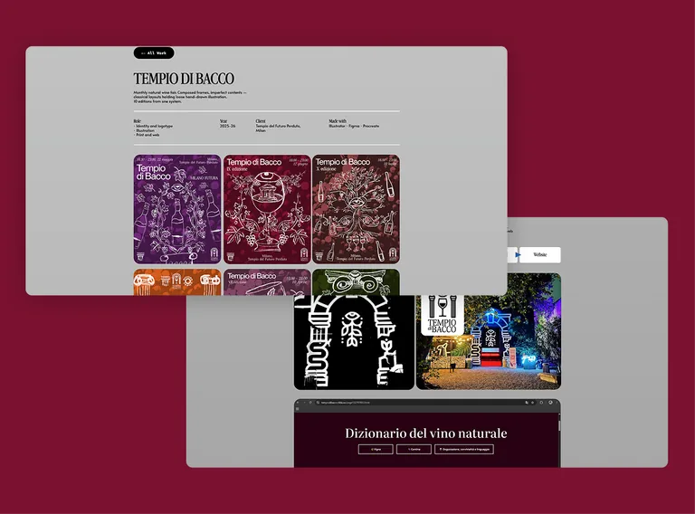 Tempio di Bacco — project preview