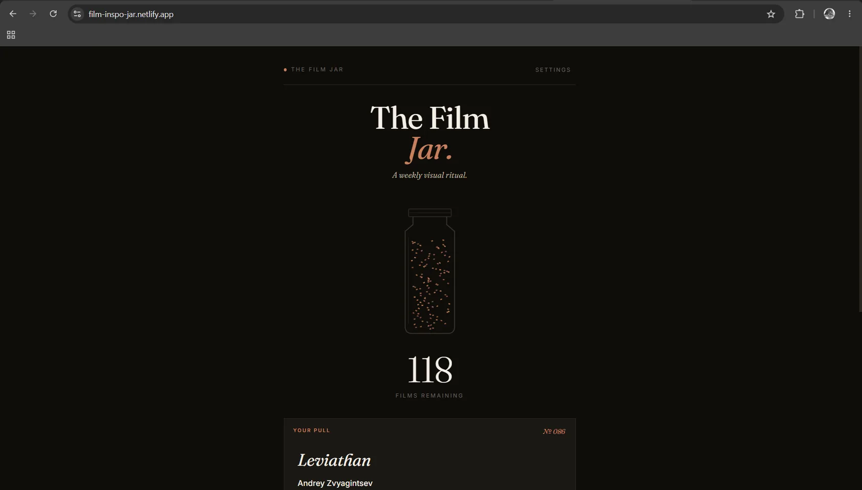 Film Jar — image 1